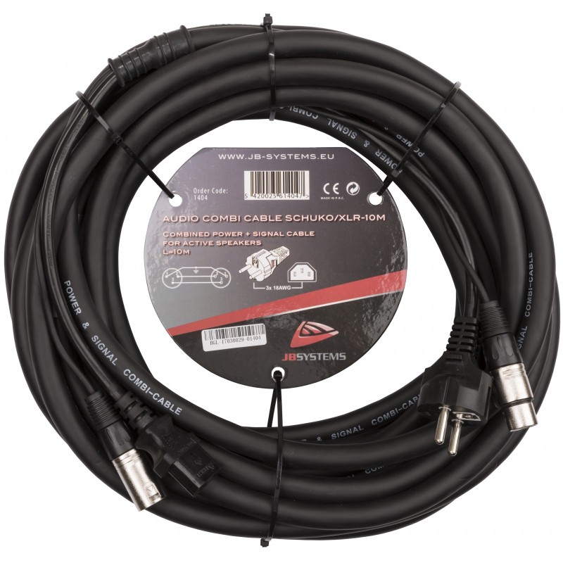 copy of AUDIO COMBI CABLE SCHUKO/XLR-5M
