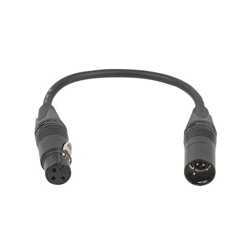 DMX adapter 3P-F to 5P-M