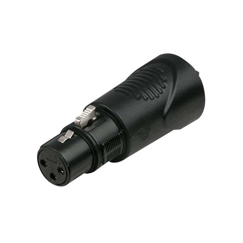 3-pin XLR Female to RJ45 Female Adapter
