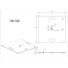 MPS-B55S - Square Baseplate
