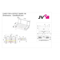 CASE FOR 4 EFFECT BARS 1M