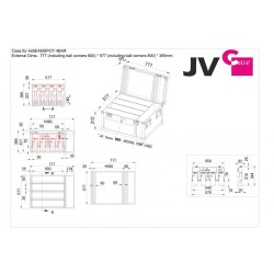 CASE FOR 4xBEAMSPOT-4BAR