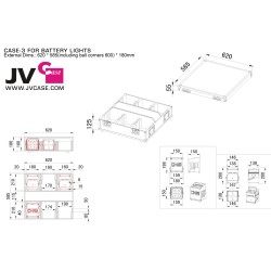 CASE-3 FOR BATTERY LIGHTS