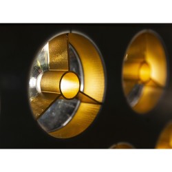 BT-NONABEAM set 9 louvers GOLD