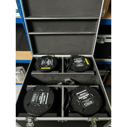 4x BEAM Tornado 7 + Flightcase (OCCASION)