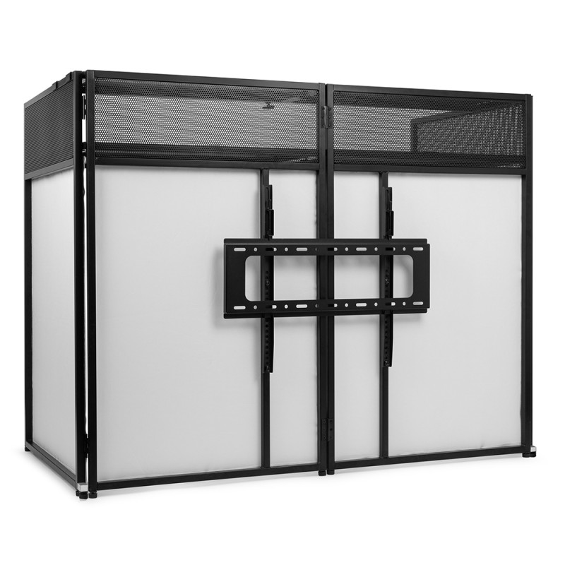 DB6 - DJ-Booth pliable Pro avec support TV