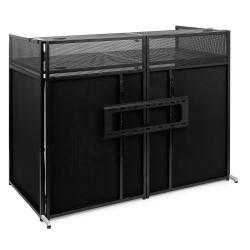 DB6 - DJ-Booth pliable Pro avec support TV