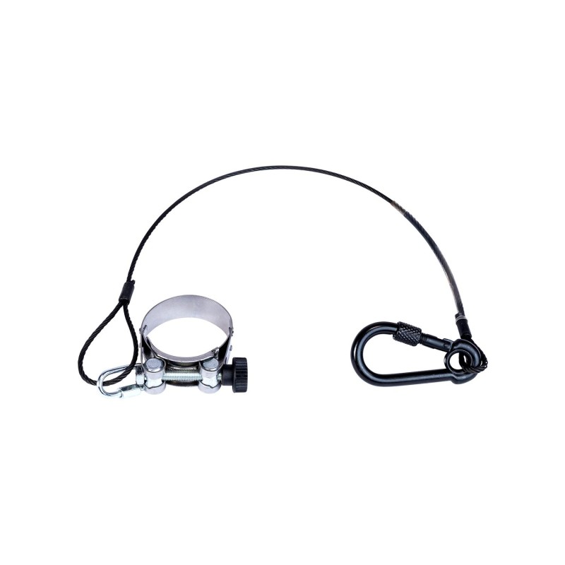 Pince à canon avec câble de sécurité certifié