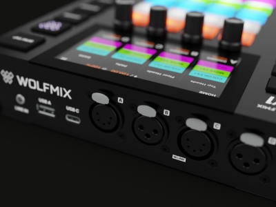 Wolfmix W1 MK3 : le contrôleur DMX autonome idéal pour DJ et événementiel